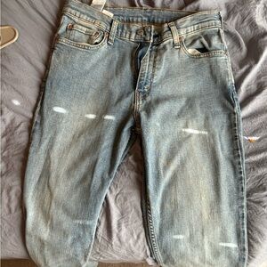 Levi's Strauss 511 Slim Fit Jeans Mens Size 32 x 32 W32 32L Zip Fly Red Tab A10